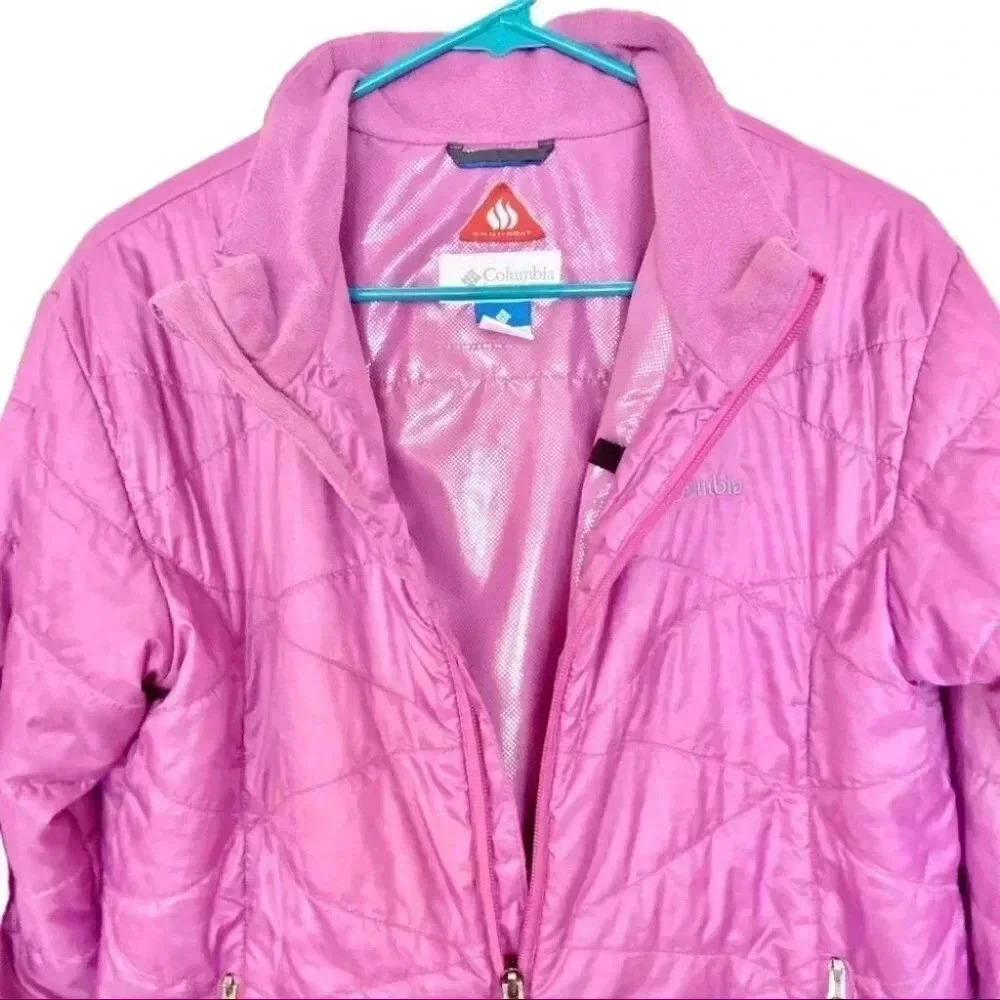 COLUMBIA Omni-Heat "Mighty Lite" Jacket = Women's/Junior XS = Youth XL - Picture 7 of 9